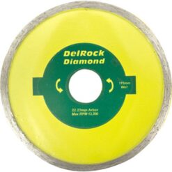 Delrock Diamond Blade 115mm Cont. Rim Delrock - Image 1