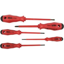 Felo 513 Screwdriver Set 5 Piece Frico Insulated VDE Sl/Pz - Image 1