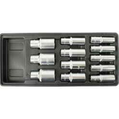 Fixman Tray 12 Piece 1/2" Drive Deep Sockets - Image 1