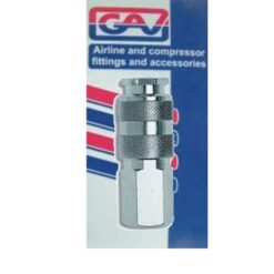 GAV Universal Quick Coupler 3/8 F Packaged - Image 1