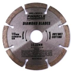 Diamond Blade Segmented 115mm Pinnacle Brand - Image 1