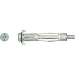 Rawlplug Interset Fixing For Drywall M6X80mm x50 - Box 12mm Drill - Image 1