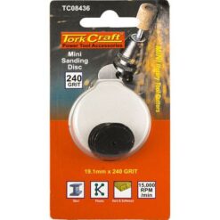 Tork Craft Mini Sanding Disc 19.1mm 240g - Image 1