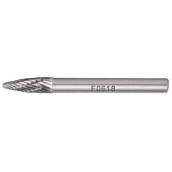 Tork Craft Rotary Burr Tungsten 6x18x6mm Round Point - Image 1