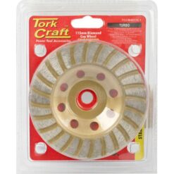 Tork Craft Dia. Cup Wheel 115 x 22.23mm Turbo Cold Pressed - Image 1