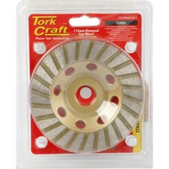 Tork Craft Dia. Cup Wheel 115 x 22.23mm Turbo Laser Welded - Image 1