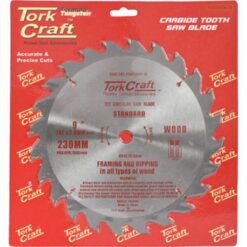 Tork Craft Blade TCT 230 x 24T 16mm General Purpose Rip - Image 1