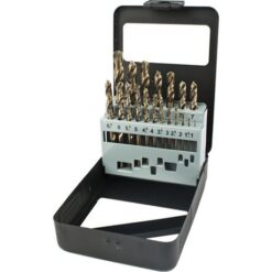 Tork Craft Drill Bit Set Cobalt 19 Piece 1- 10mm - Image 1