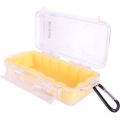 Tork Craft Micro Case Yellow 169 x 123 x 50mm Sil./Liner with Carabin.Clip - Image 1