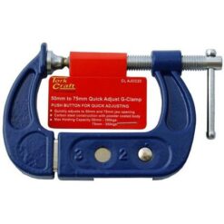 Tork Craft Clamp G Quick Adjust 50mm - 75mm - Image 1