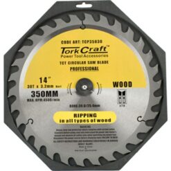 Tork Craft Blade Contractor 350 X 30T 30/1 Circular Saw TCT - Image 1