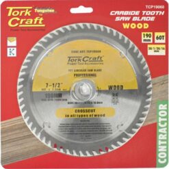 Tork Craft Blade Contractor 190 X 60T 30/1/20/16 Circular Saw TCT - Image 1