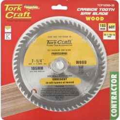 Tork Craft Blade Contractor 185X60T 30/20/16/1 Circular Saw TCT - Image 1