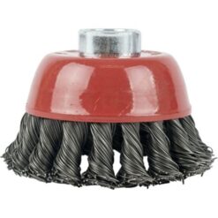 Tork Craft Wire Cup Brush Twisted 80mmxm14 Bulk - Image 1