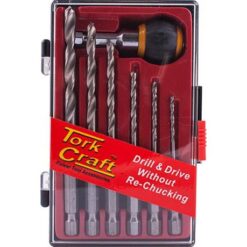 Tork Craft Hex Shank Drill Set 7Pce With Quick Change Adaptor Set 7Pce - Image 1