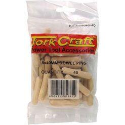 Tork Craft Dowels 8 X 40mm 40 Per Bag - Image 1