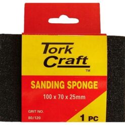 Tork Craft Sanding Sponge D/Sided 100X70X25mm 80/120Grit - Image 1