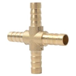 Aircraft 4 Way Hose Connector 8mm 1Pce Blister - Image 1