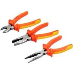 Groz Plier Set  - 3 Piece Bundle - VDE Standards - Image 1