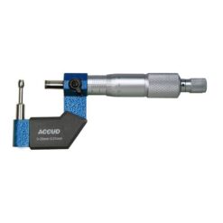 ACCUD Cylindrical Anvil Tube Micrometer 8X1.8mm 0-25mm - Image 1