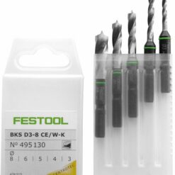 FESTOOL DRILL BIT CASE BKS D 3-8 CE/W-K 495130 - Image 1