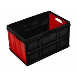 Folding Crate Black & Red - Image 1