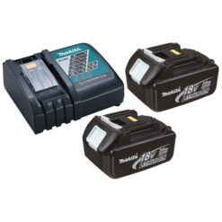 Makita MEGA Combo Kit - 2 x Batteries and 1 x Fast Charger Combo Set - Image 1