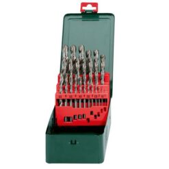 Metabo - HSS-G Drill Bits (25 piece) in Metal Storage Case, "SP" - Image 1