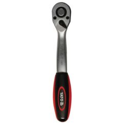 Yato Quick Release Ratchet Handle - 3/8" Drive - - 205mm - Image 1