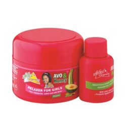 Sofn'free Avo & Honey Relaxer for Girls Regular + 60ml Neutralising Shampoo - Image 1