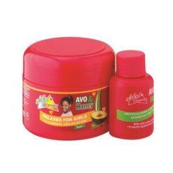 Sofn'free Avo & Honey Relaxer for Girls Super + 60ml Neutralising Shampoo - Image 1