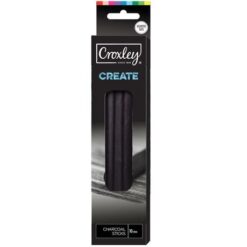 Croxley Charcoal Sticks Pack Of 10 - Image 1