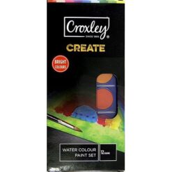 Croxley Create Water Colour Paint Set (12 Colours) - Image 1