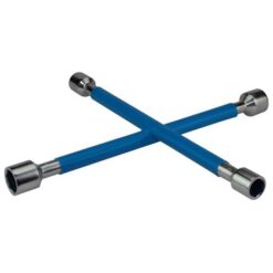 Moto-Quip - Wheel Rubber Coated Spanner - Blue - Image 1