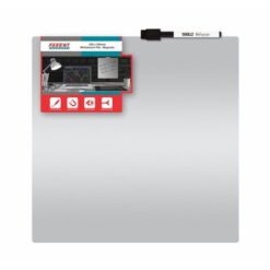 Parrot Whiteboard Tile Magnetic 355 x 355mm - Silver - Image 1