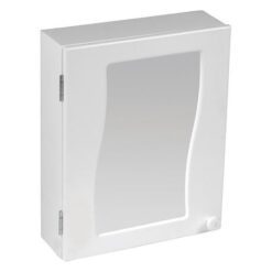 Wildberry - Single Door Bathroom Cabinet - White - Image 1