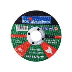 Fox Tools - Abrasive Cutting Disc Masonary - 115 x 3.0mm - Image 1