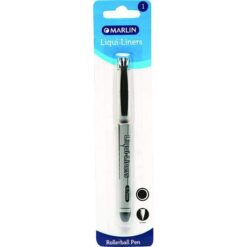 Marlin Liqui-Liners 0.7mm Rollerball Pen - Black - Image 1