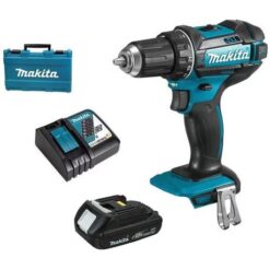 Makita DHP482ZJ 18V Cordless Driver Drill & Battery / Charger Combo - Image 1