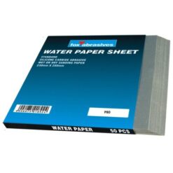 FOX Water Paper Sanding Sheets (50) - Black P150 - Image 2