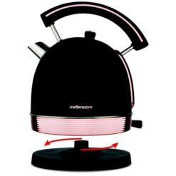 Mellerware Kettle 360 Degree Cordless Stainless Steel Black 1.8L 2200W "Rose Gold" - Image 3