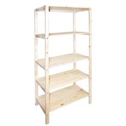 Wildberry - Wooden Shelf 5 Tier Flat Packed - Image 1