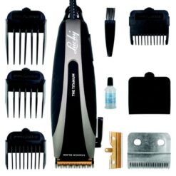 Lucky Hair Clipper Titanium Black 10W "Titanium" - Image 1