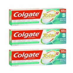 Colgate - Total 12 Pro Breath Health Toothpaste (3 x 75ml) - Image 1