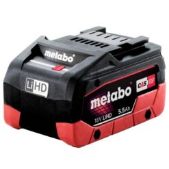 Metabo - 2 x Batteries (5.5Ah) and Charger Combo Set in MetaLoc Case - Image 4