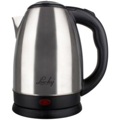 Lucky Kettle 360 Degree Cordless Stainless Steel Brushed 1.8L 1800W - Image 1