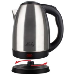 Lucky Kettle 360 Degree Cordless Stainless Steel Brushed 1.8L 1800W - Image 3