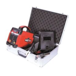 Matweld - Welder Inverter Kit - 150A (Including Aluminium Case) - Red - Image 1