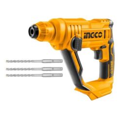 INGCO - Rotary Hammer with 3 Drill Bits (Cordless) - 20V - Image 1