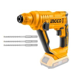 INGCO - Rotary Hammer with 3 Drill Bits (Cordless) - 20V - Image 3